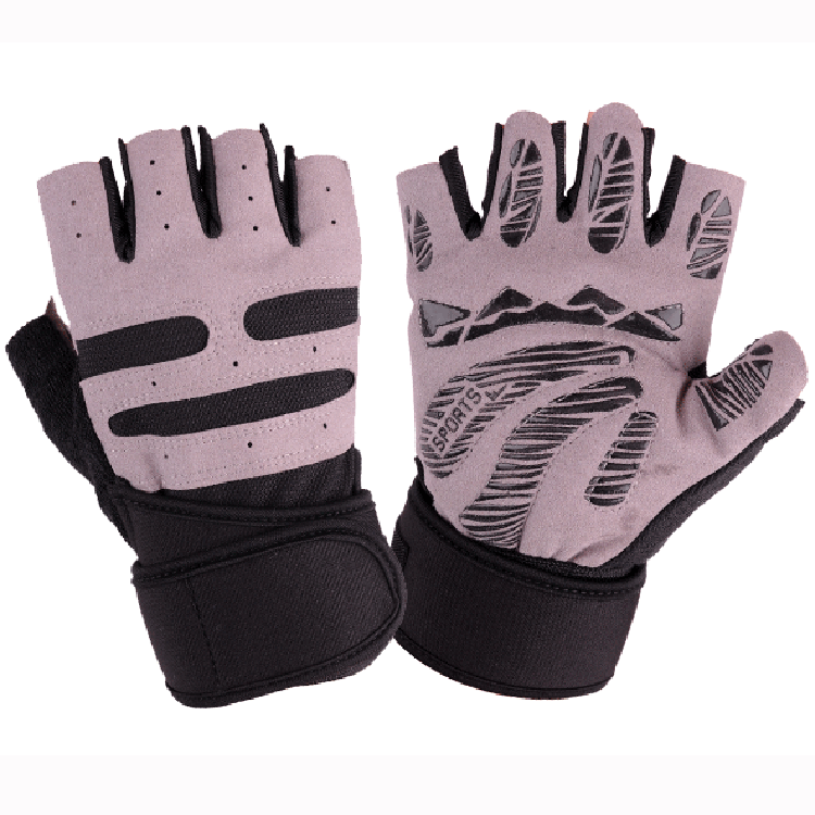 1PaarVrouwenMannenAnti-SlipSportGymHandschoenenBodyBuildingTrainingHalfVingerGuantesFitnessOefeningG-1005001386928845