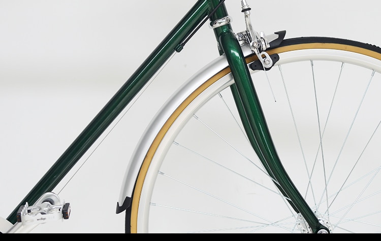 1SetZilverFietsVoorAchterFendersRetroBike700C23C25CModderGuardWingRoadFietsSpatbordSpatbordOnderdele-4000129294312