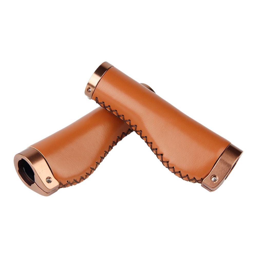 1pairMTBBMXRoadCyclingHandlebarGripsAnti-SkidPULeatherBicycleGripsMountainBikeLockOnBicycleHandlebar-4000108736785