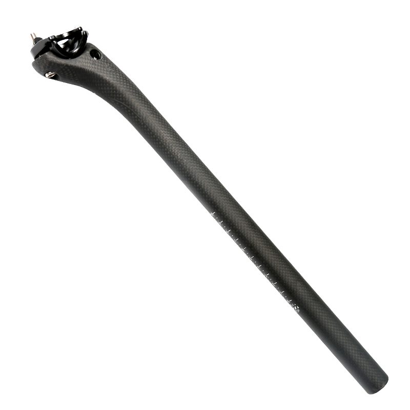 3KFullCarbonFiberFietsZadelpenOffset20MmFietsonderdelen254272308316350400MmWegMountainbikeZadelpen-4001272591930