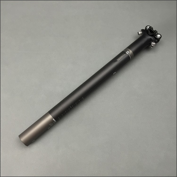 3KMatteFullCarbonFiberFietsZadelpenSuperlichteMtbRacefietsFietsenZadelpenOnderdelen272308316X350400M-4001272635439