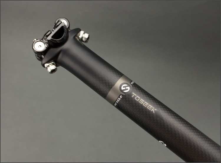 3KMatteFullCarbonFiberFietsZadelpenSuperlichteMtbRacefietsFietsenZadelpenOnderdelen272308316X350400M-4001272635439