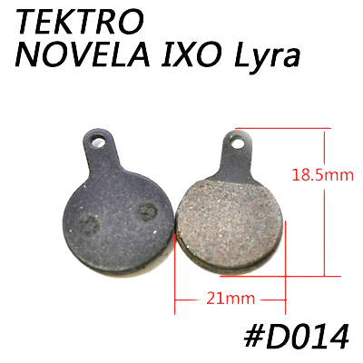 4Paar8StuksmtbFietsFietsenSchijfremblokkenSemi-MetallicRemblokkenVoorShimanoSramAvidHayesMaguraFormu-1005001313921598