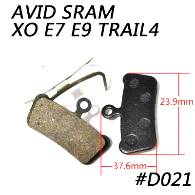 4Paar8StuksmtbFietsFietsenSchijfremblokkenSemi-MetallicRemblokkenVoorShimanoSramAvidHayesMaguraFormu-1005001313921598