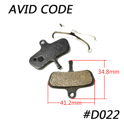 4Paar8StuksmtbFietsFietsenSchijfremblokkenSemi-MetallicRemblokkenVoorShimanoSramAvidHayesMaguraFormu-1005001313921598