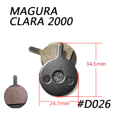 4Paar8StuksmtbFietsFietsenSchijfremblokkenSemi-MetallicRemblokkenVoorShimanoSramAvidHayesMaguraFormu-1005001313921598