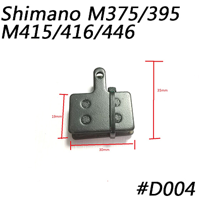 4Paar8StuksmtbFietsFietsenSchijfremblokkenSemi-MetallicRemblokkenVoorShimanoSramAvidHayesMaguraFormu-1005001313921598