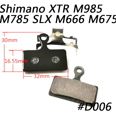 4Paar8StuksmtbFietsFietsenSchijfremblokkenSemi-MetallicRemblokkenVoorShimanoSramAvidHayesMaguraFormu-1005001313921598