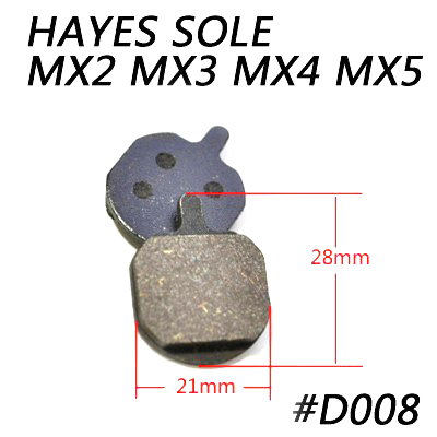 4Paar8StuksmtbFietsFietsenSchijfremblokkenSemi-MetallicRemblokkenVoorShimanoSramAvidHayesMaguraFormu-1005001313921598