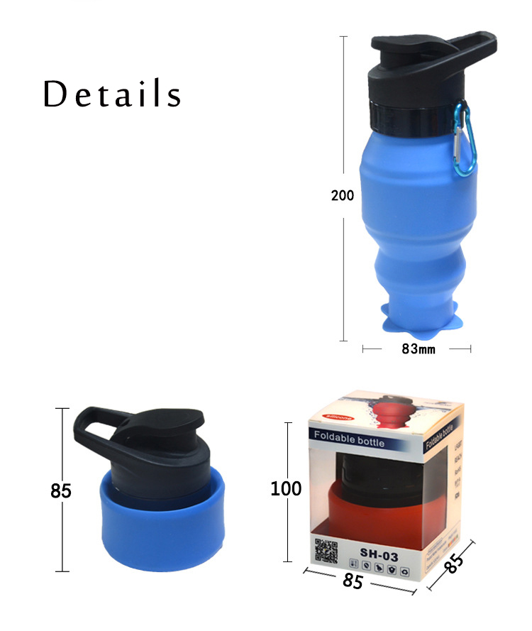 530MlFietsenMtbSportWaterkokerKlimmenOutdoorBikeSiliconeKetelFoldingWaterCupWaterFlesFietsWater-1005001315619963