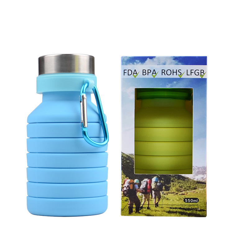 550MlSilicaCreatieveOpvouwbareFlesWaterReizenBergbeklimmenDraagbareFietsenCupFietsWaterCupVouwenFles-1005001315668666