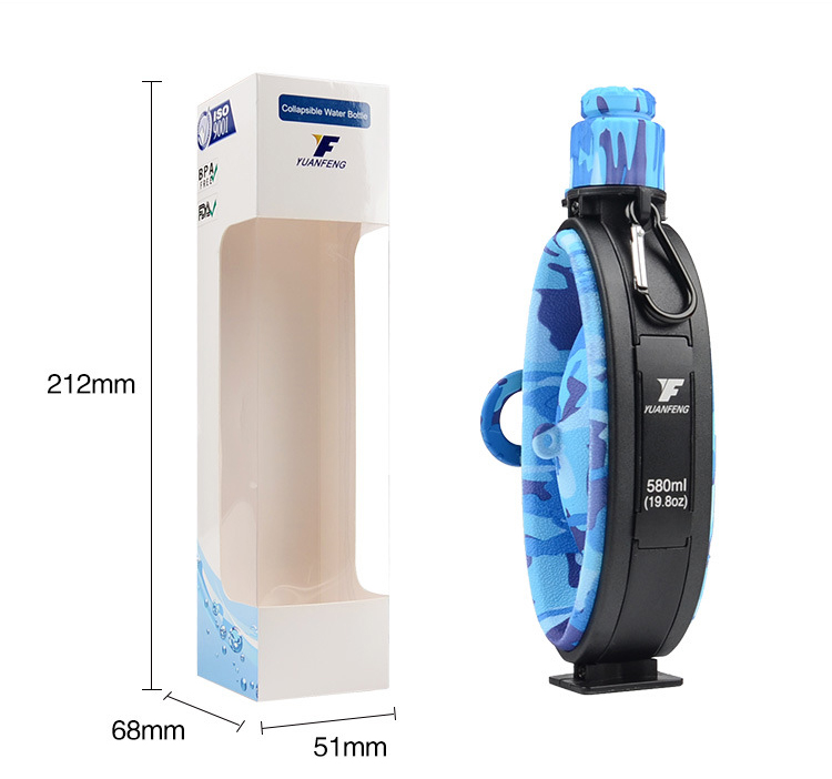 580MlOutdoorWaterFlessenBagSportCamouflageDraagbareWaterFlesHouderGroteCapaciteitVouwfietsWaterFles-1005001315777009