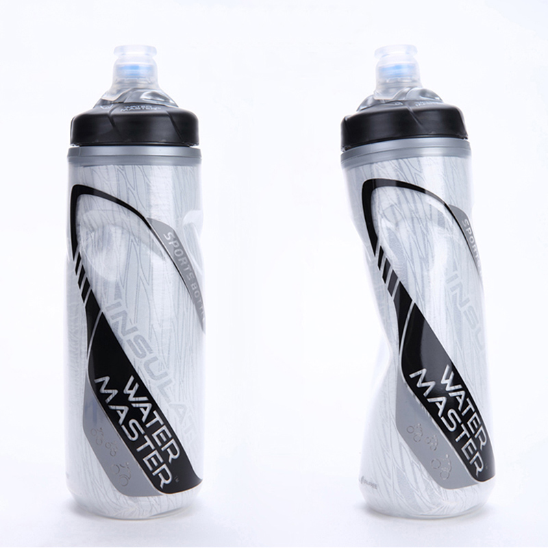 610mlBicycleBottleOutdoorSportKeepColdBottleCyclingClimbingHikingDrinkBottleCoolerWarmerBikePlasticW-4001274553796