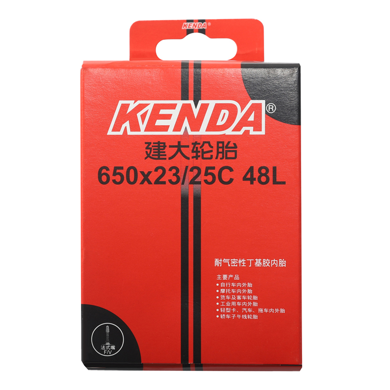 650CKENDABicycleinnertube65023-25CFV48LPresta48mmRoadBicycleinnertube-4000366593041