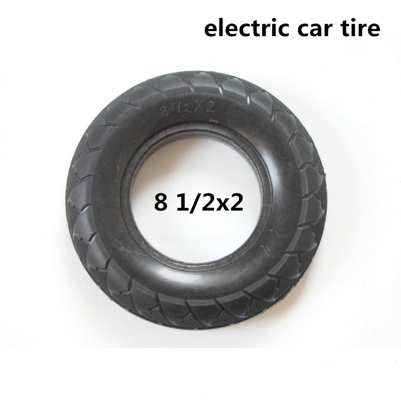 812X2ElectricScooterTireVacuumSolidTyresfor8122ElectricSkateboardandBabyStroller-32848353346