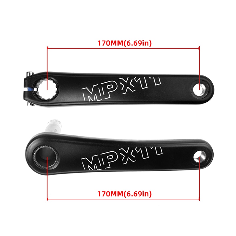 89101112Speed170175MmMtbBikeCrankstelAluminiumMetBsaBodembracketMountainFietsCrankstelCompatibelSram-4001313525156
