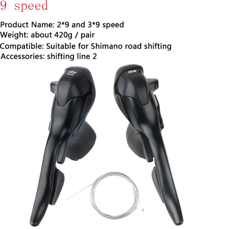 9SpeedRoadBikeShifters27SpeedSiameseDipMountainGoedkopeFietsDerailleursOnderdelenDuurzaamFietsDerail-1005001354419148
