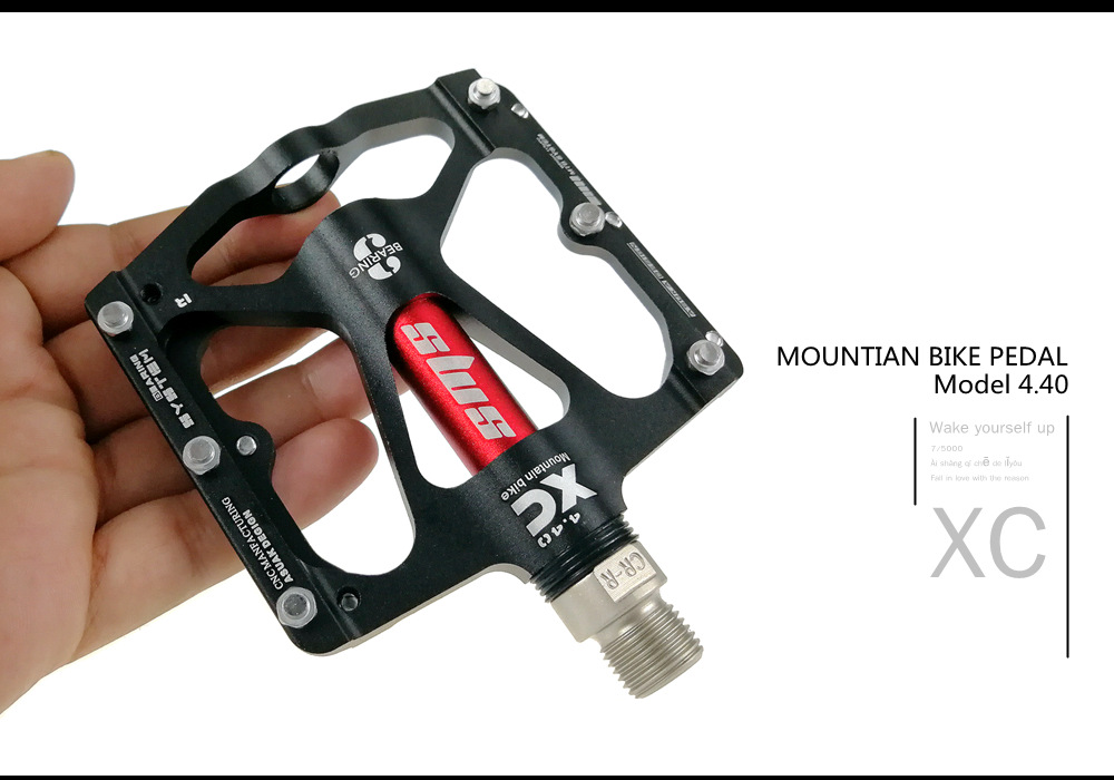 AluminiumLegeringFietsPedaalMountainbikePedaalMtbRoadFietsenSealed3LagersPedalenVoorBmxUltralichteFi-4001365193835