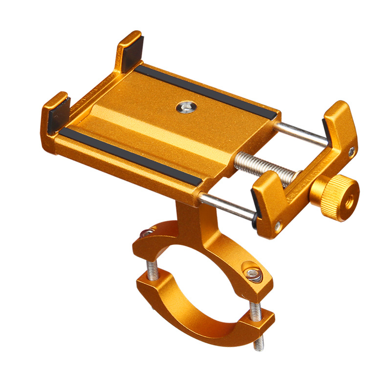 Anti-SlipUniverseleFietsMotorfietsTelefoonHouderBeugelSlimmeMobieleRekkenMobielStuurClip360Draaibaar-4001366086072