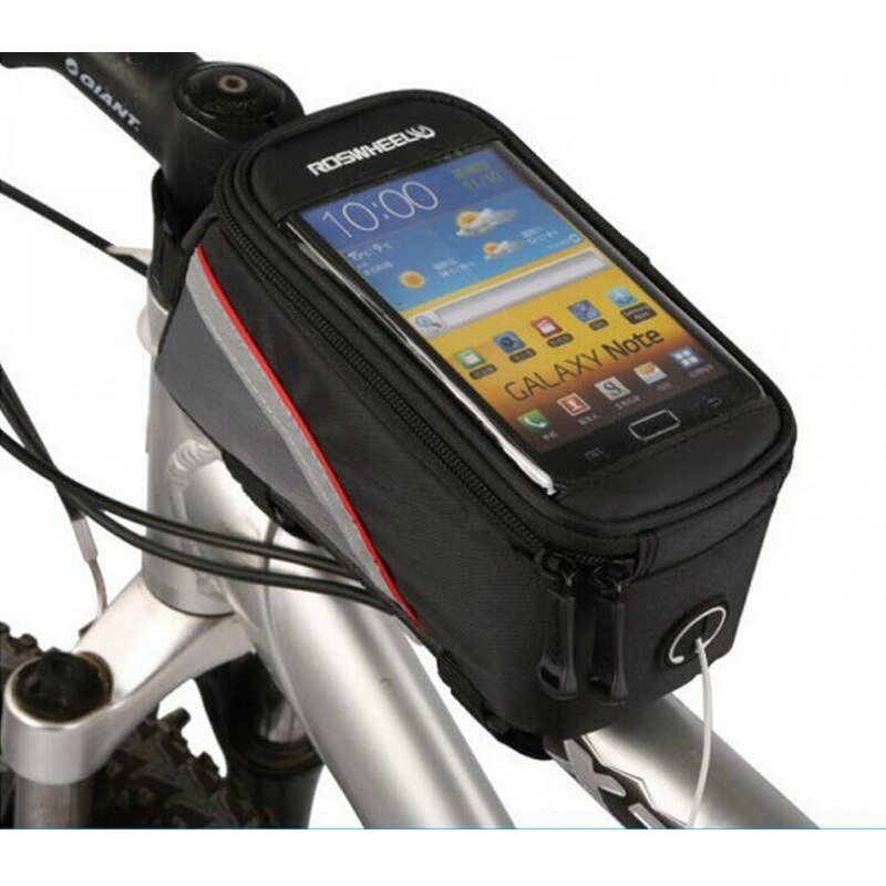 BICYCLEBAGSCYCLINGBIKEFRAMEPHONEBAGSHOLDERPANNIERMOBILEPHONEBAGCASEPOUCH-32907411635