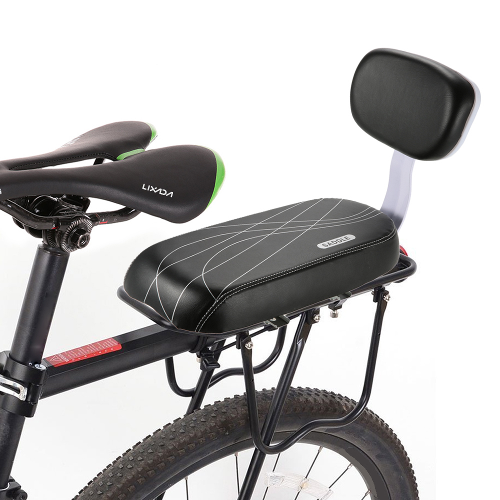 BicycleBackSeatBicycleChildSeatCoverBikeRackRestCushionWithBackSaddleCycleAccessoriesPartsBicicletaP-4001272314584
