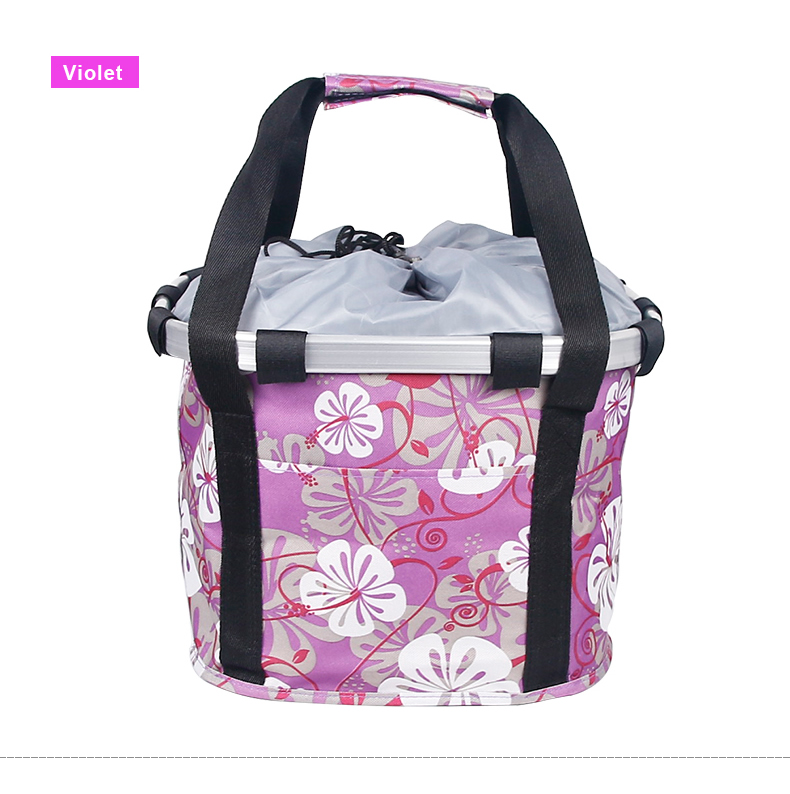 BicycleBasketHandlebarPannierCyclingCarryingsHolderBikeRidingPouchCycleBikingFrontBaggageBag-4000493386302