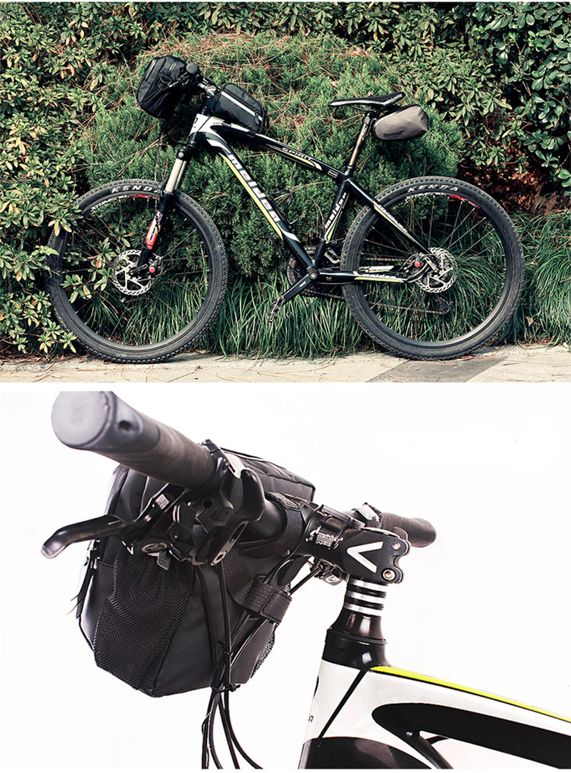 BicycleHandlebarBagRoadBikeFrontTubeBagCyclingShoulderBagMTBWaterproofStoragePannierBicicletaBagPack-32914172475