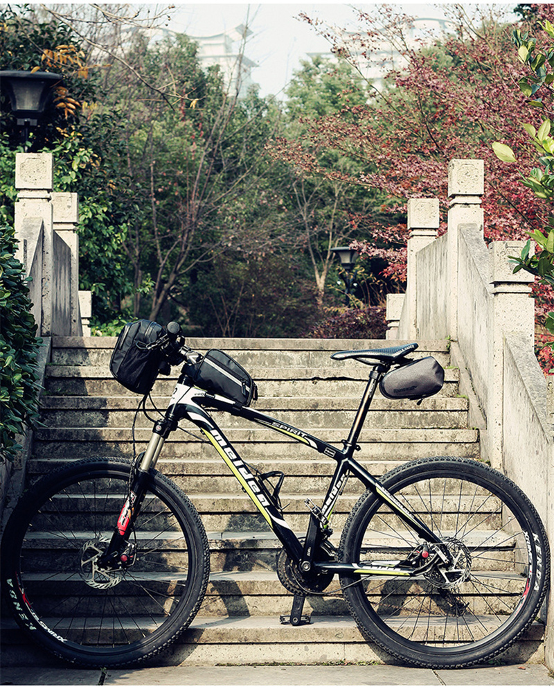 BicycleHandlebarBagRoadBikeFrontTubeBagCyclingShoulderBagMTBWaterproofStoragePannierBicicletaBagPack-32914172475