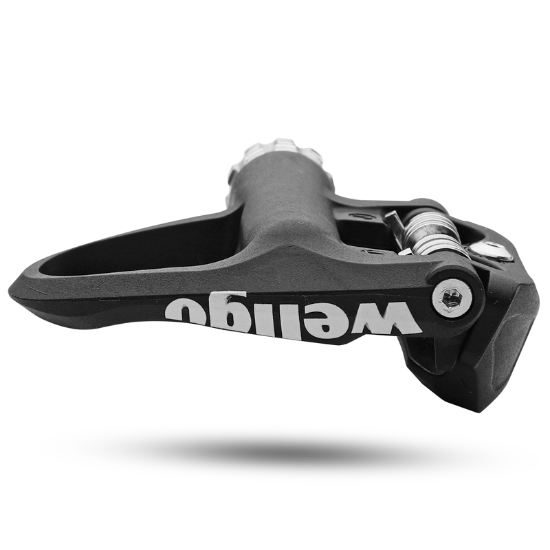 BicyclePedalR312249gUltra-LightCarbonRoadBicycleCliplessPedalswith3BearingKEOCompatibleIncludeTwoPai-4001289579345