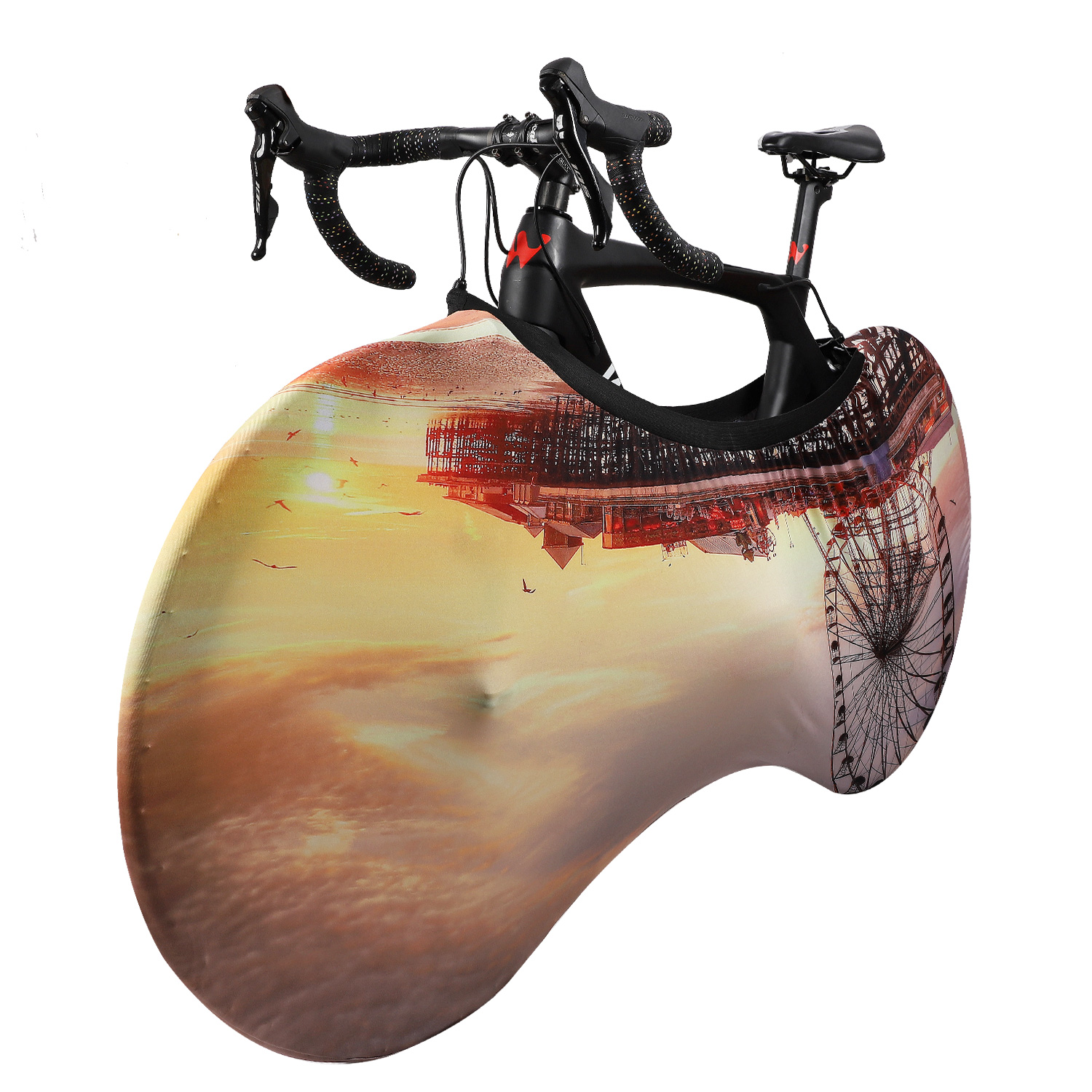 BikeBeschermerMtbRoadFietsCoverAnti-stofWielenFrameCoverScratch-ProofOpbergtas24-700COf29inchBescher-1005001354111897