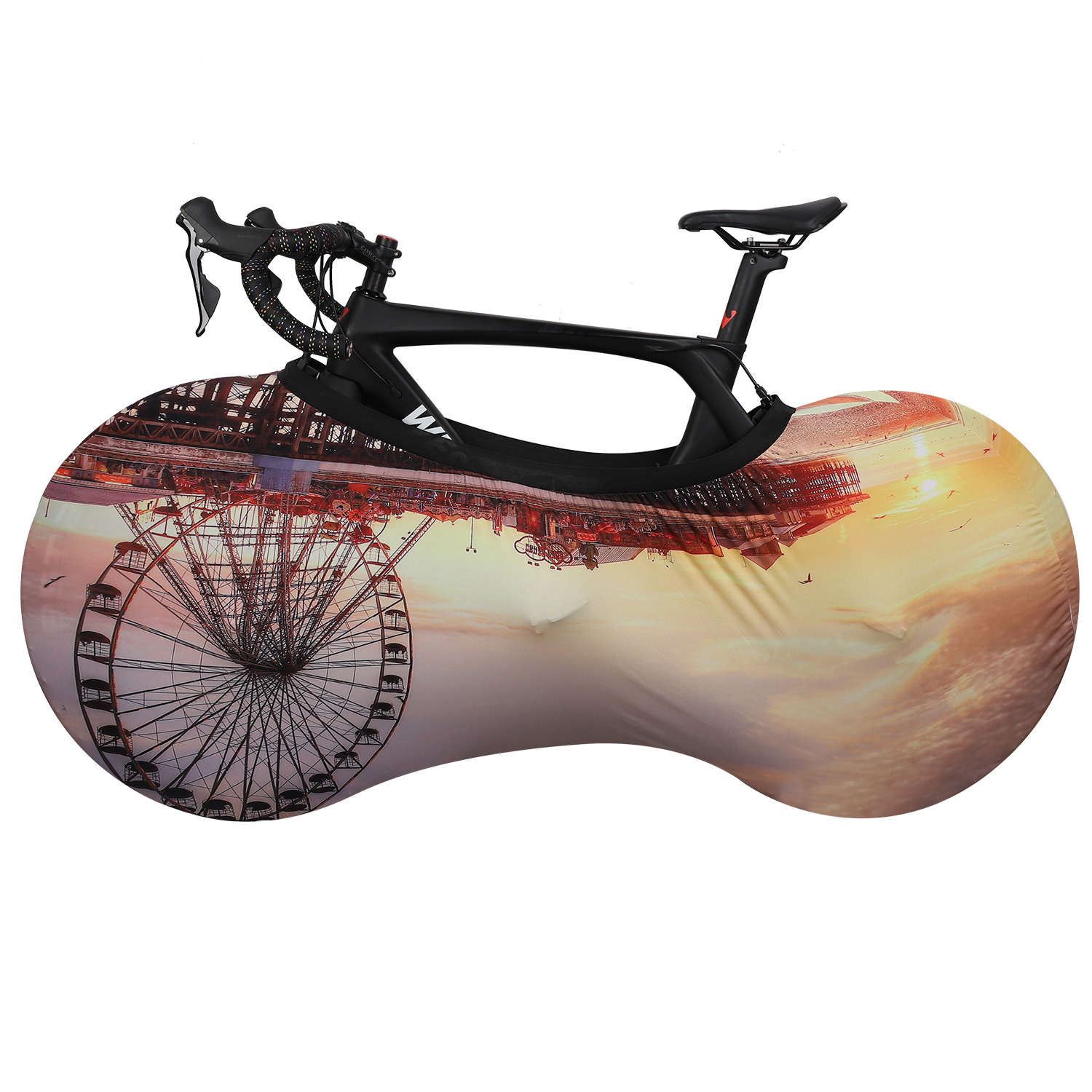 BikeBeschermerMtbRoadFietsCoverAnti-stofWielenFrameCoverScratch-ProofOpbergtas24-700COf29inchBescher-1005001354111897