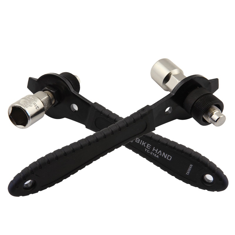BikeCrankPullerRemovalWrenchBicycleRepairExtractorBottomBracketRemoverCyclingCranksetPedalRemoverBic-4001227068405