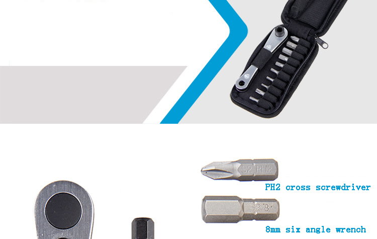 BikeHandFietsReparatieToolKits10In1BikeRatelsleutelHexSleutelsCrossT25T10FietsenReparatieGereedschap-4001227535080