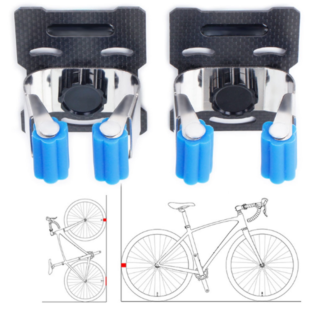 BikeRackGarageWallMountBikeHangerStorageRackVerticalHorizontalStandBicycleWallHolderClampHookforIndo-1005001387302040