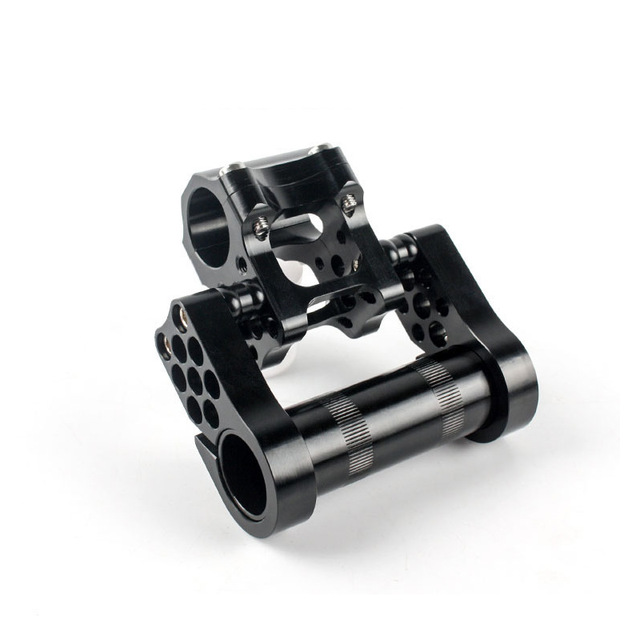 BikeStemFoldingBicycleAdjustableDoubleStemRiser254mmUltra-lightAluminumAlloyCNCBmxBikeHandlebarStemE-4001236951940