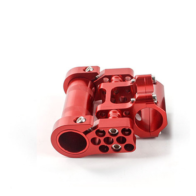 BikeStemFoldingBicycleAdjustableDoubleStemRiser254mmUltra-lightAluminumAlloyCNCBmxBikeHandlebarStemE-4001236951940