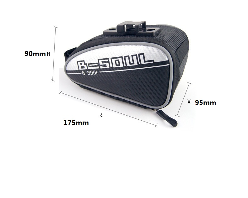 BikebagPortableWaterproofBikeSaddleBagCyclingSeatPouchBicycleTailBagsRearPannierCyclingEquipment-32913521239