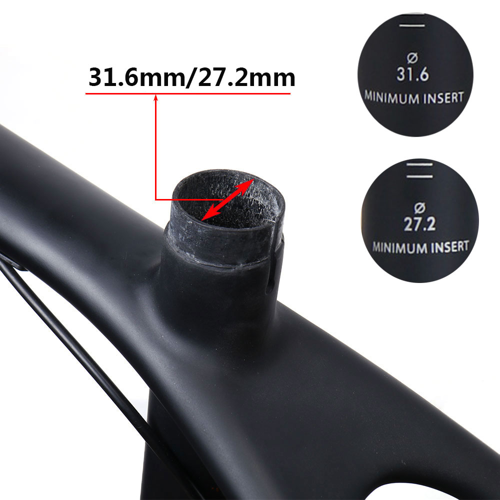 CarbonFiberZadelpenFietsZadelpenUdMatt272316300350400MmFietsOnderdelenRoadMtbfietsReverseZadelpen135-4001272542966