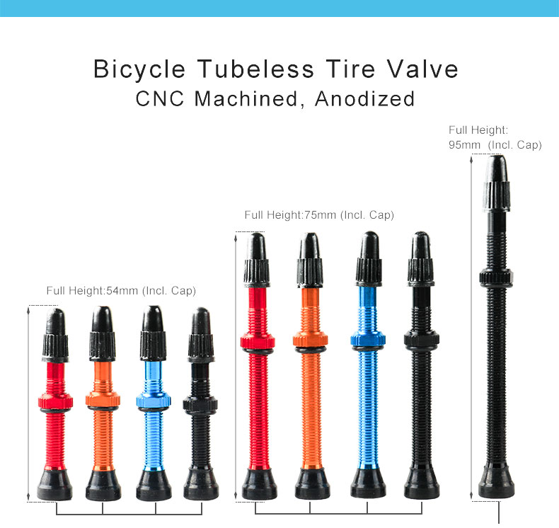 Catazer2PcsFietsTubelessBandPrestaValve40Mm60Mm80MmLegeringStemMessingKernvoorMountainRacefietsen-4001314001931