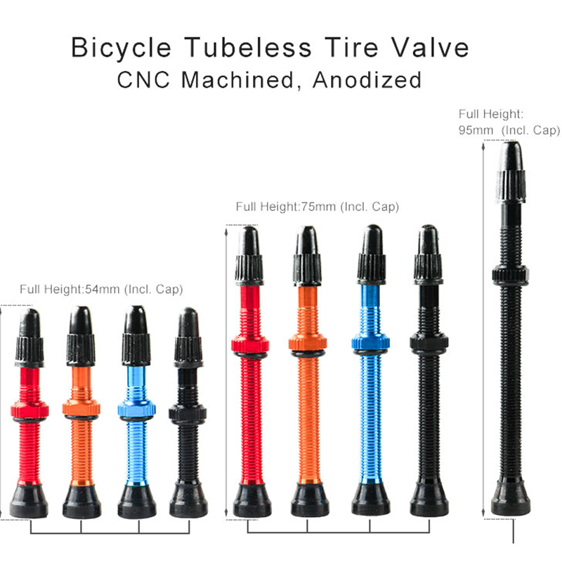 Catazer2PcsFietsTubelessBandPrestaValve40Mm60Mm80MmLegeringStemMessingKernvoorMountainRacefietsen-4001314001931