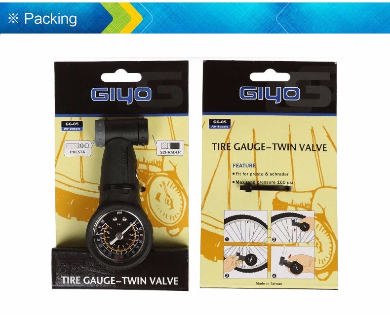 CatazerBikeTireGaugeSchraderPrestaKleppenLuchtdrukmeter160PsiBarometerFietsenBandenspanningMeetinstr-4001242428302