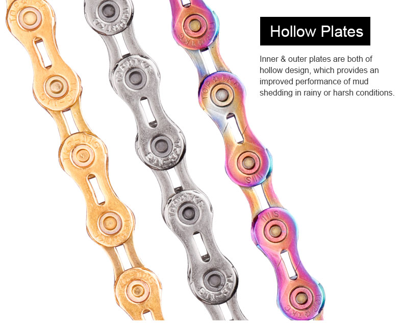 CatazerFietsketting91011SnelheidMetConnectorMasterLinksHolleMtbBikeChainGoldRadiantOptioneelTang-1005001322046642