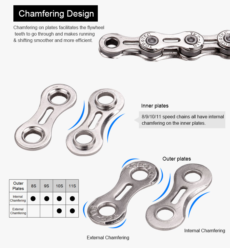 CatazerFietsketting91011SnelheidMetConnectorMasterLinksHolleMtbBikeChainGoldRadiantOptioneelTang-1005001322046642