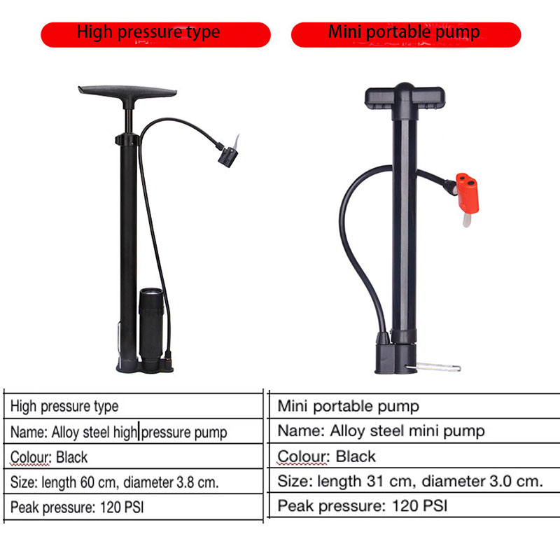 CatazerMountainbikeElektrischeFietsMotorfietsAutoFietsPompHogeDrukDraagbareBasketbalInflatorFietsAcc-4001316894394