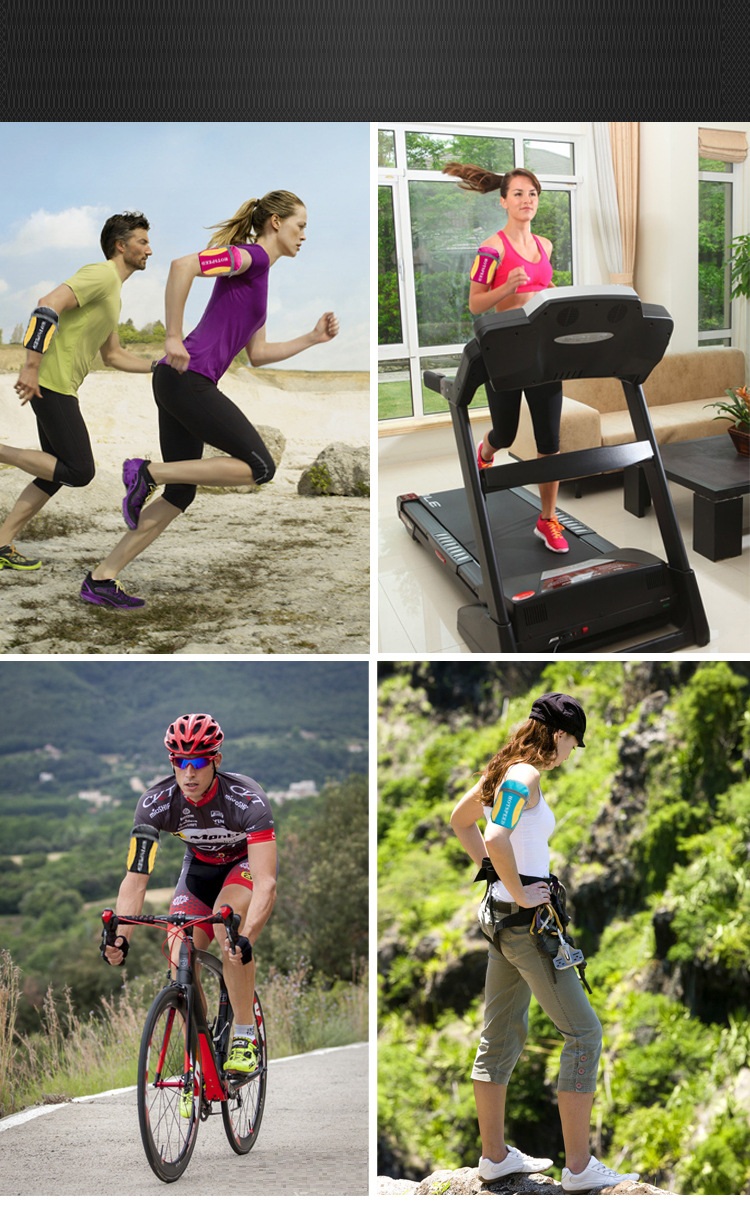 CyclingNeopreneOutdoorArmBagSportArmbandDoublePocketMulti-FunctionRunningWaterproofHandbagforRoadBik-32916712757