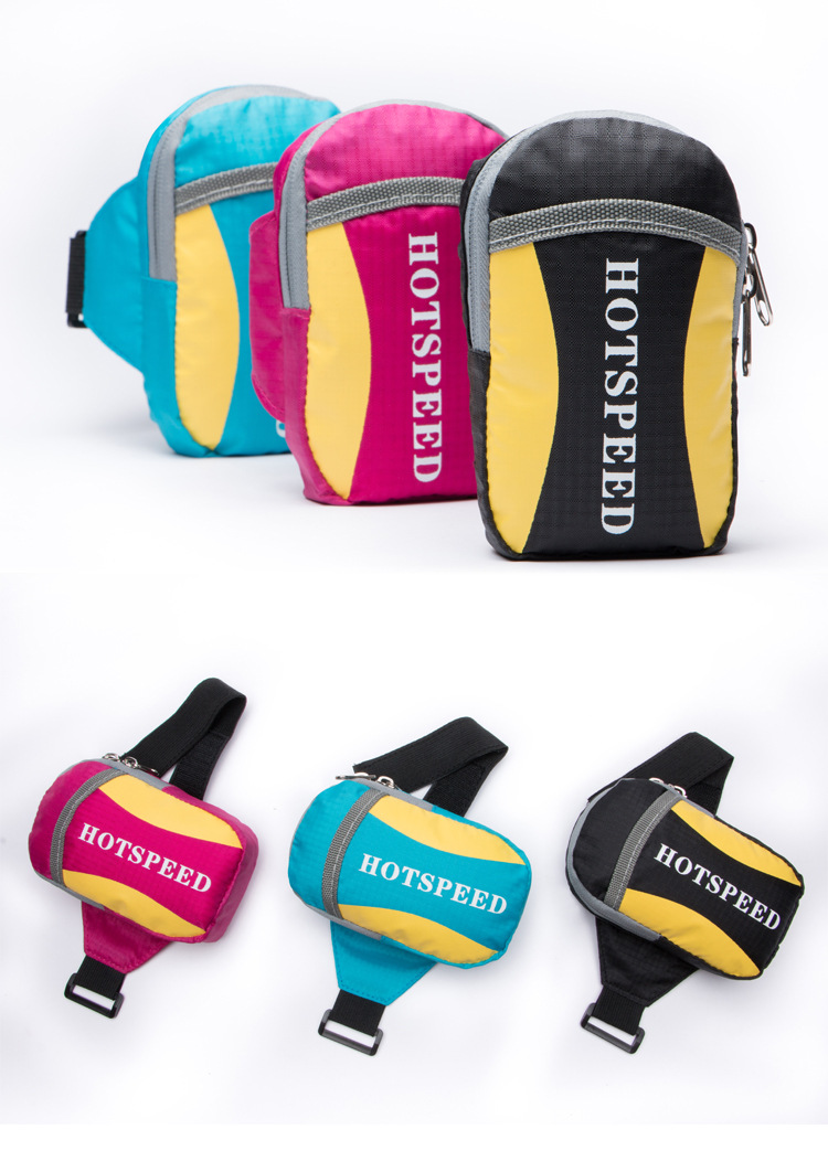 CyclingNeopreneOutdoorArmBagSportArmbandDoublePocketMulti-FunctionRunningWaterproofHandbagforRoadBik-32916712757