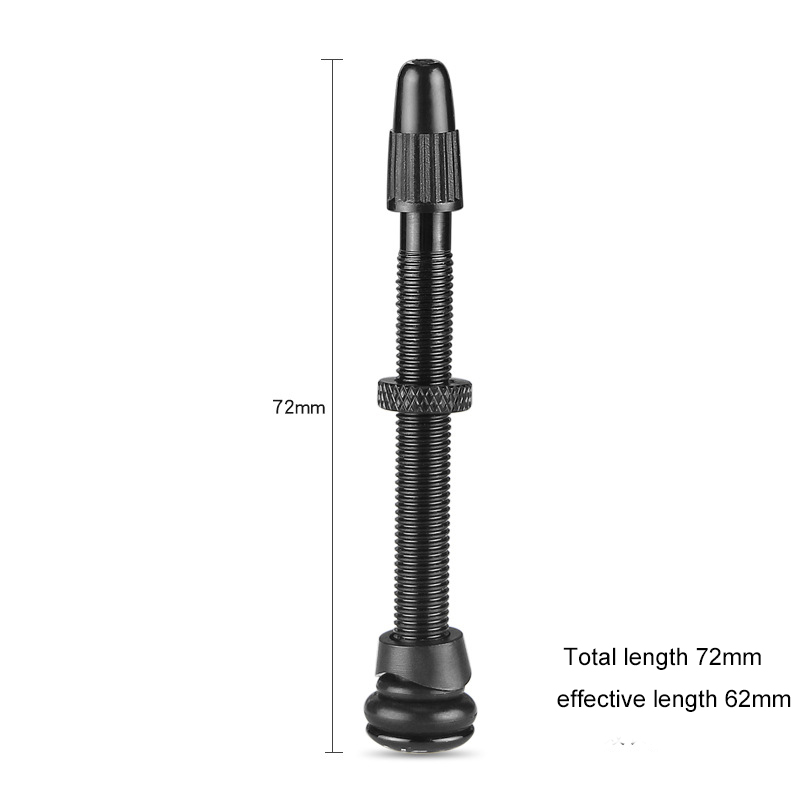 EenStuk72Mm58MmFietsVacumBandNozzleFietsVacumBandTubelessPrestaValveExtensionAluminium-4001314310330