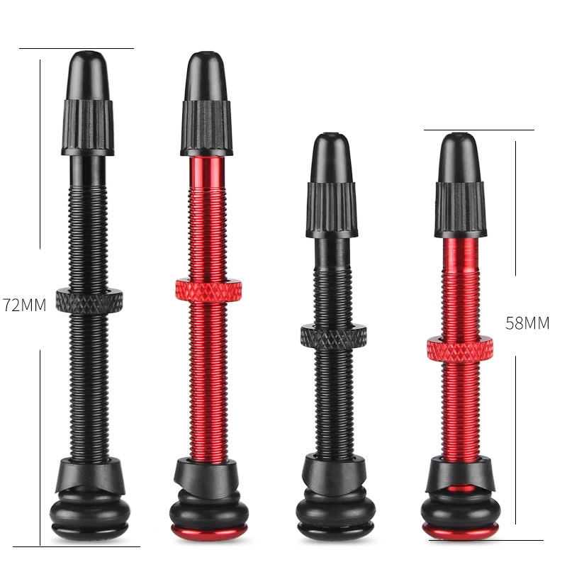 EenStuk72Mm58MmFietsVacumBandNozzleFietsVacumBandTubelessPrestaValveExtensionAluminium-4001314310330