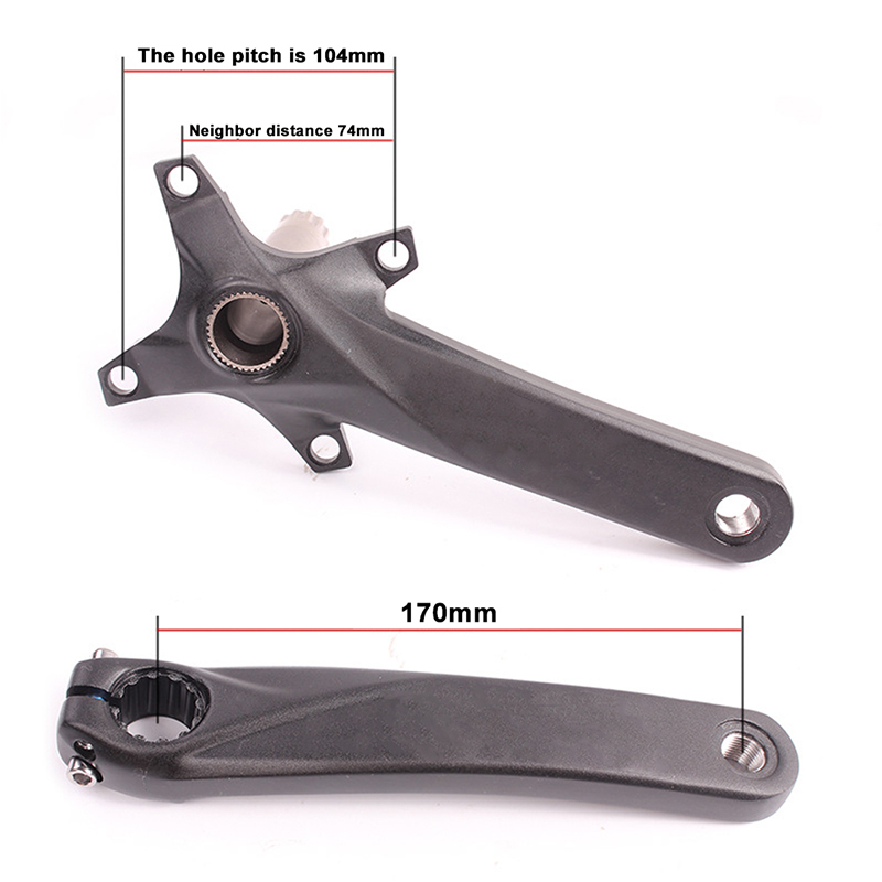FietsCrank104BCD170MmMountainbikeCrankstelAluminiumMetBottomMtbFietsCrankMetBb910Speed32T34T36T38T-33046532832