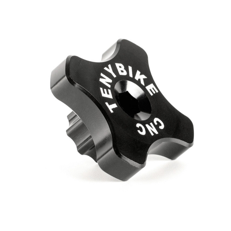 FietsCrankPullerSpokeKorteSleutelCrankPullerRepairToolAluminiumCrankCoverRemovalToolFietsKettingbrek-4001297865430